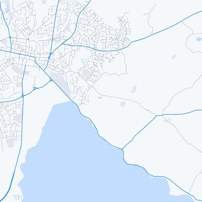 Map of Newtownards