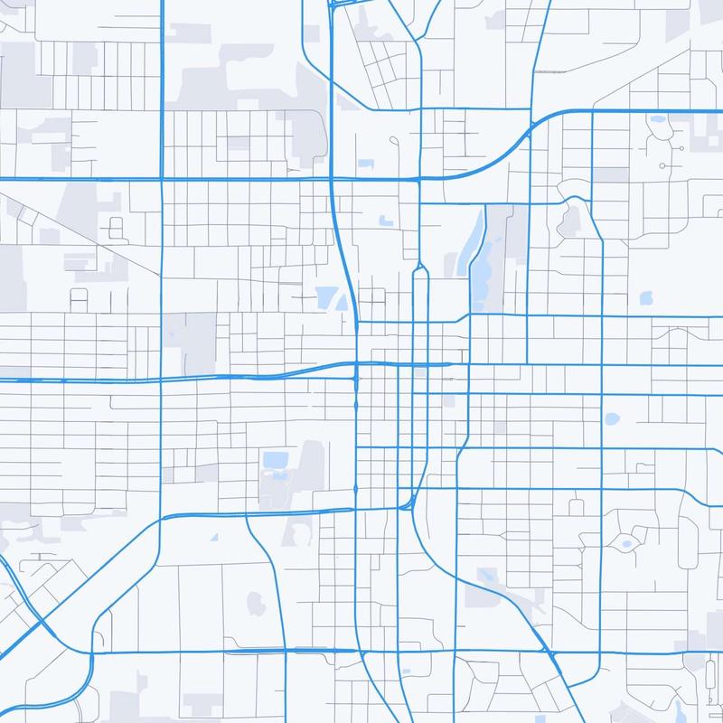 Map of Ocala