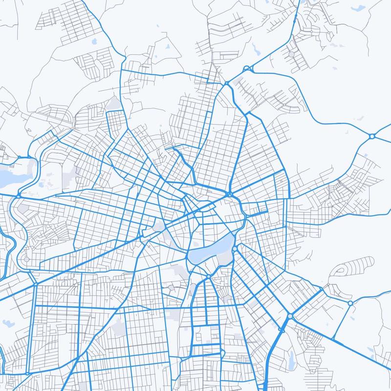 Map of Campina Grande