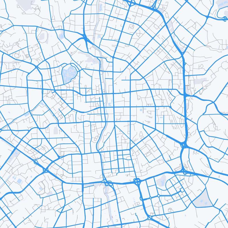 Map of Kunming