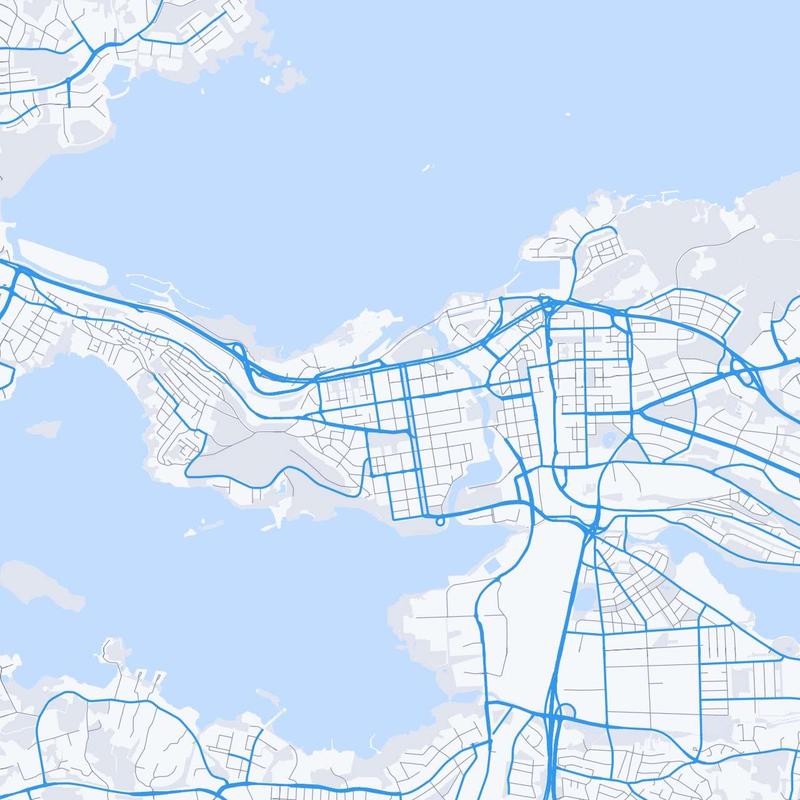 Map of Tampere
