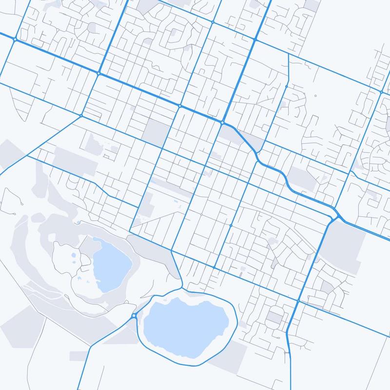 Map of Mount Gambier