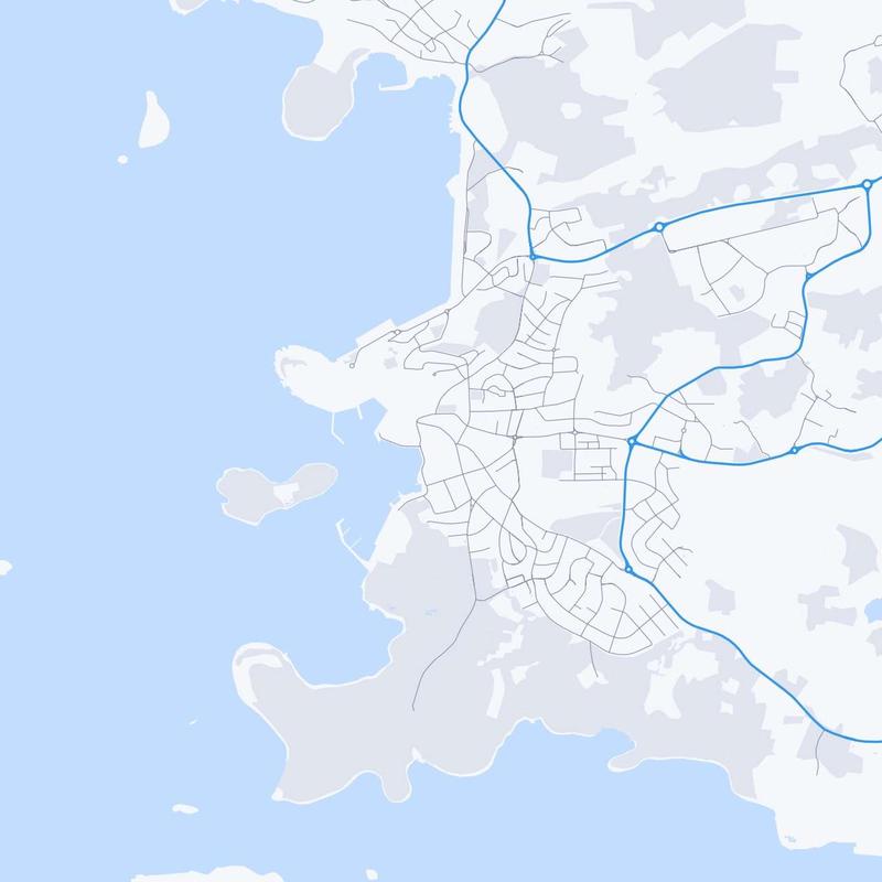Map of Rovinj