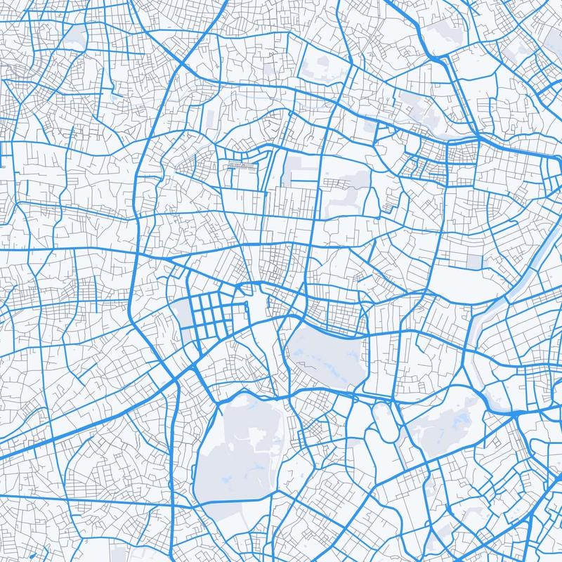 Map of Shinjuku City