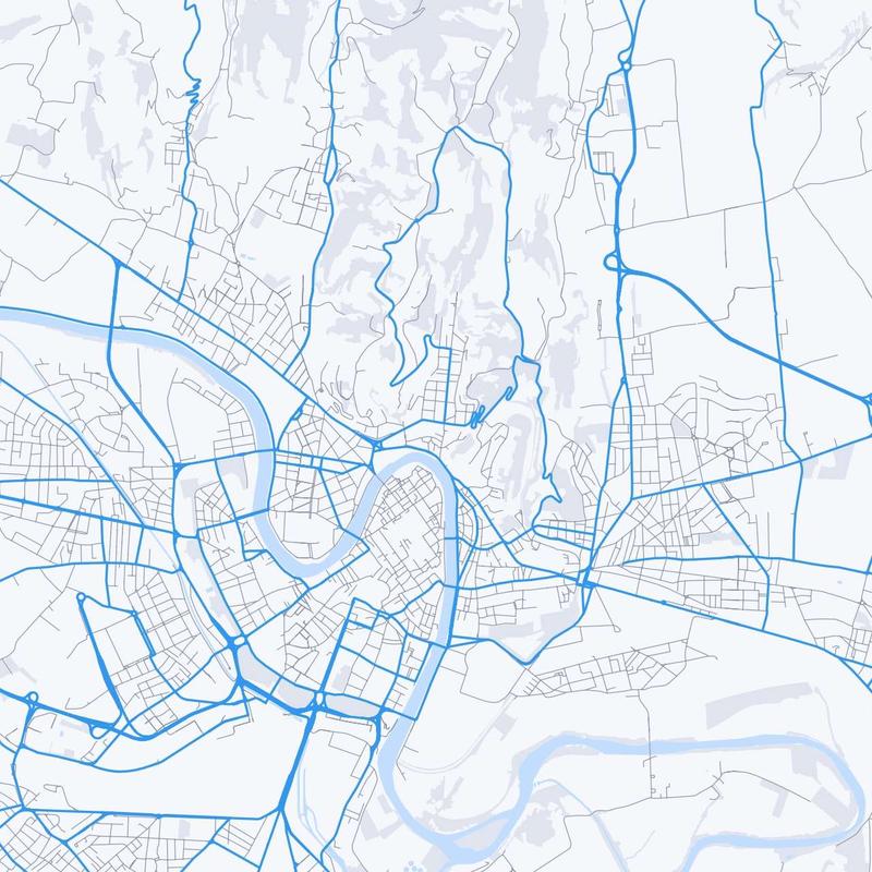 Map of Verona