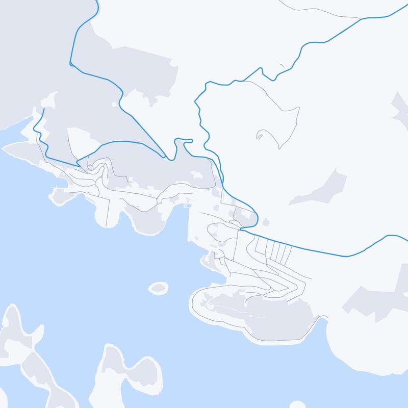 Map of Hvar