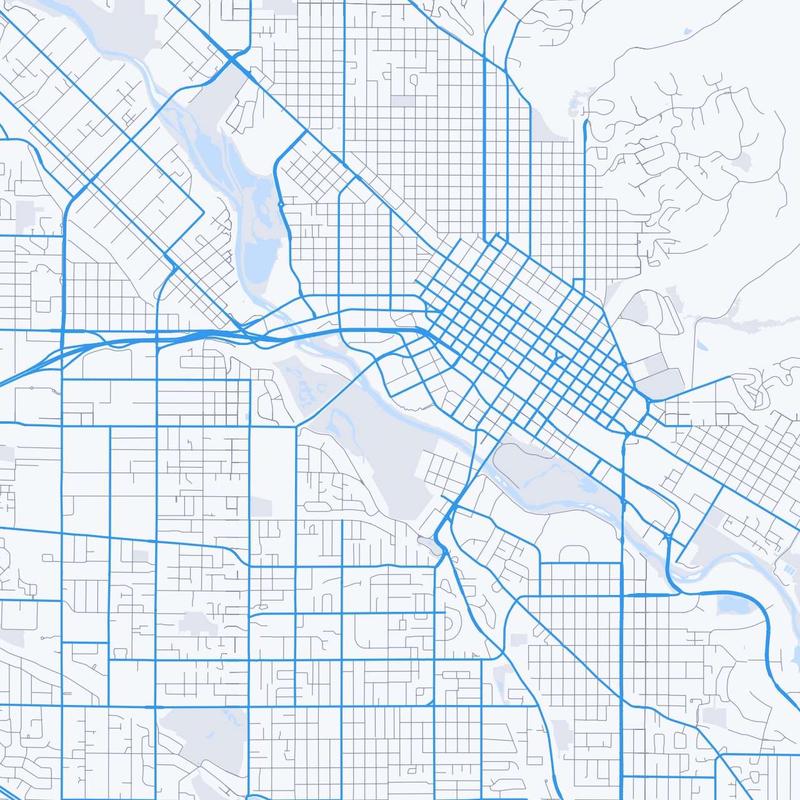 Map of Boise