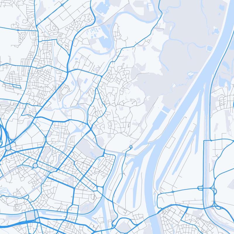 Map of Strasbourg