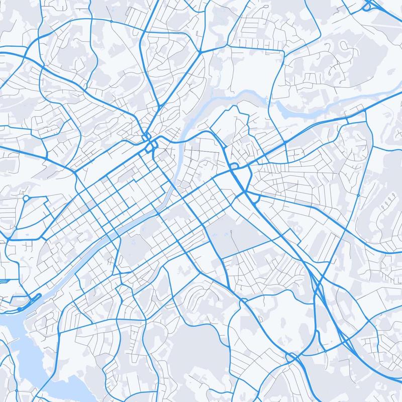 Map of Turku