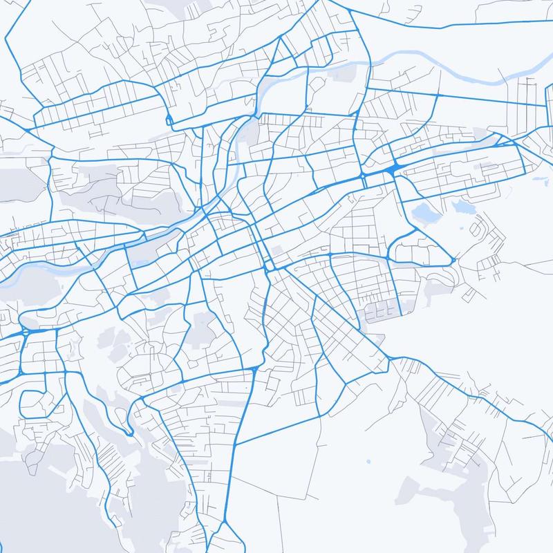 Map of Cluj-napoca
