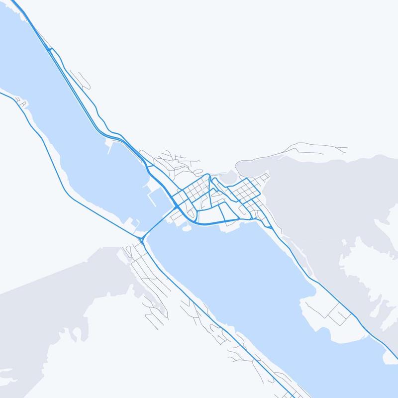 Map of Juneau