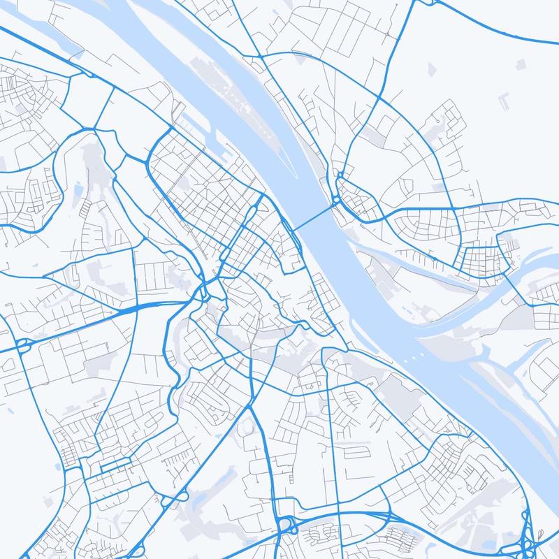 Map of Mainz