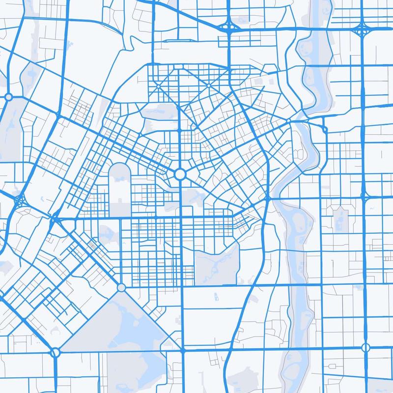 Map of Changchun