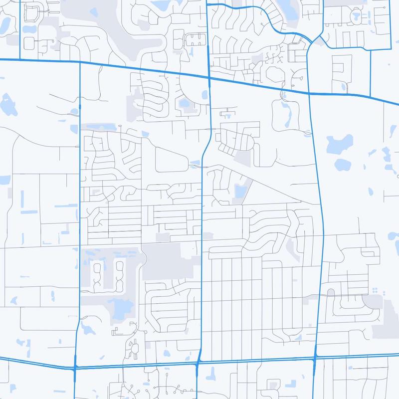 Map of Glendale Heights