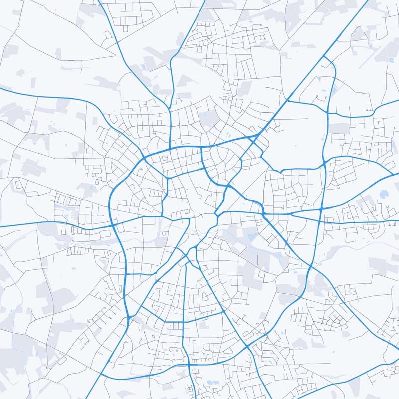 Map of Guetersloh