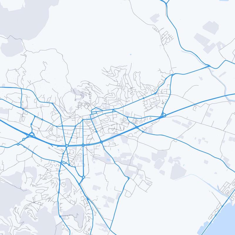 Map of Hyeres