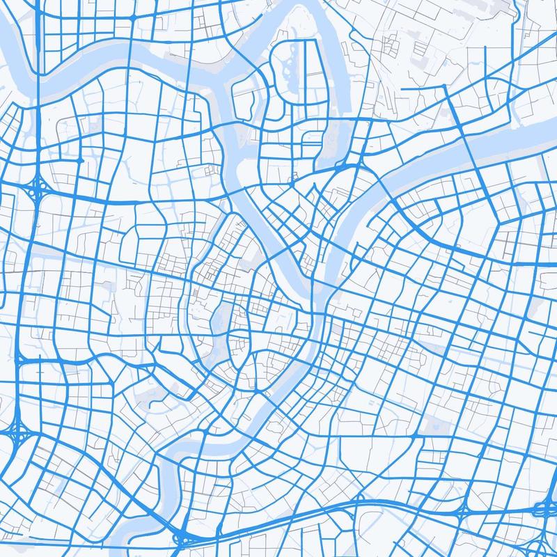 Map of Ningbo