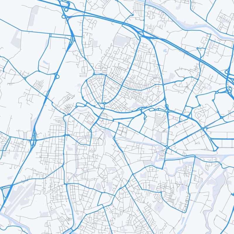 Map of Padova
