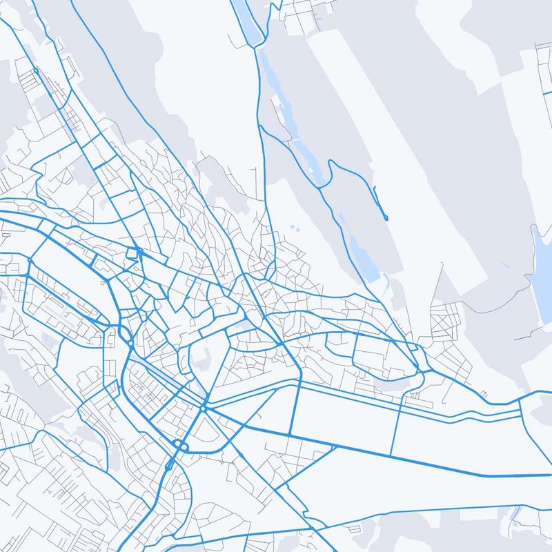 Map of Iasi