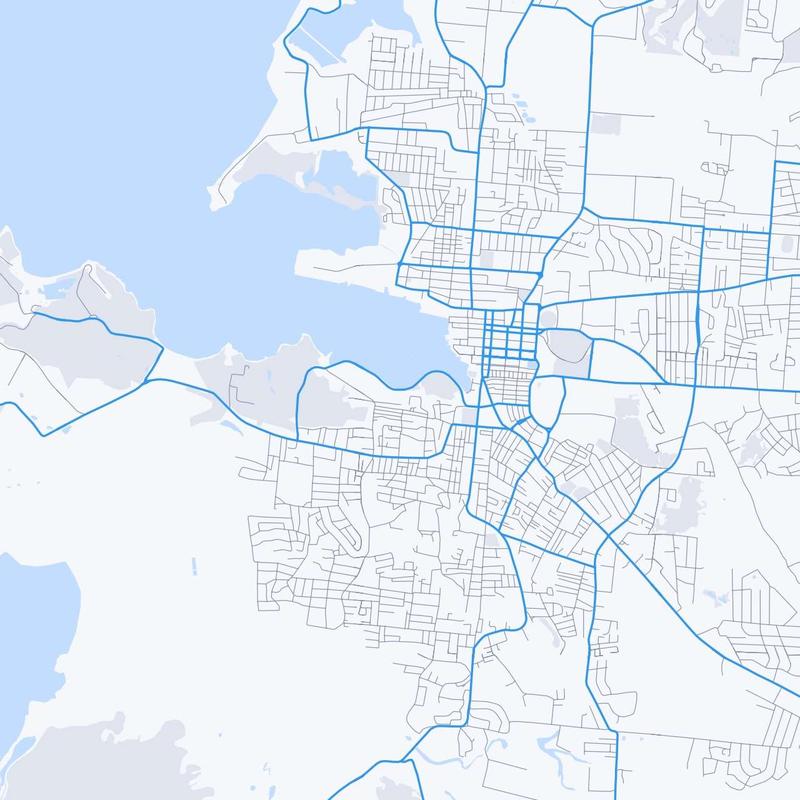 Map of St. John's