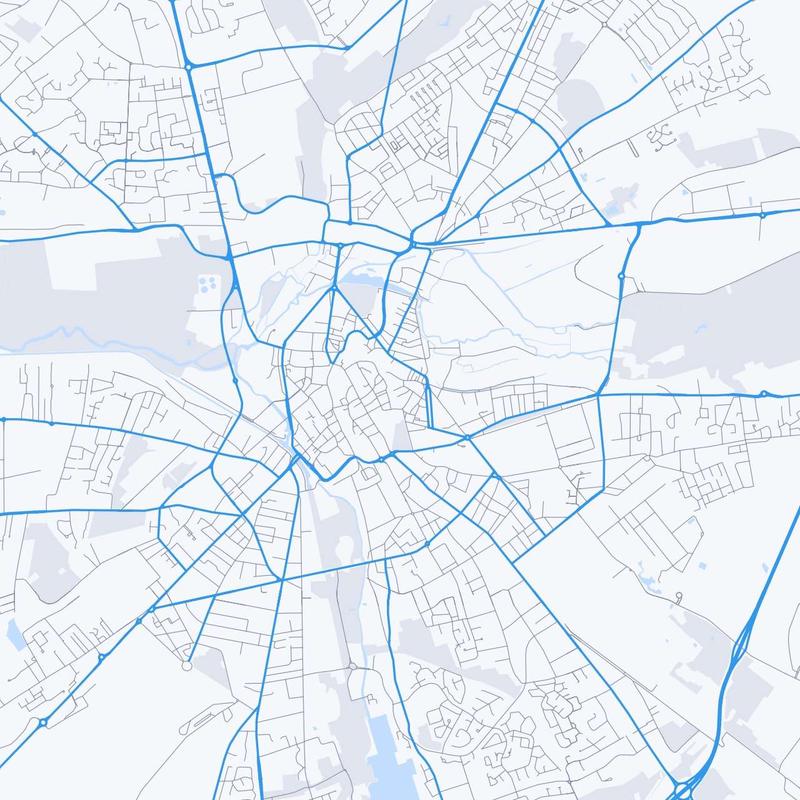 Map of Bourges