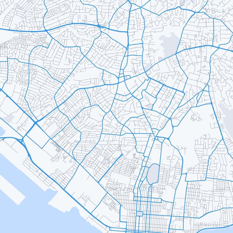 Map of Kingston