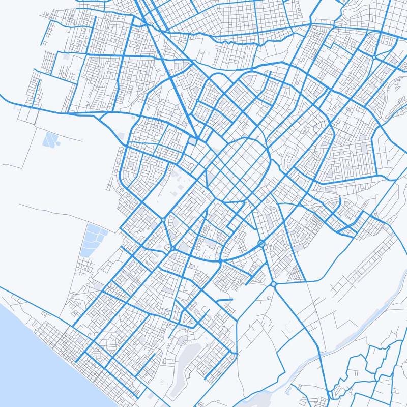 Map of Trujillo
