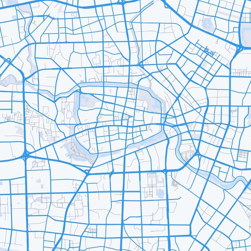 Map of Hefei