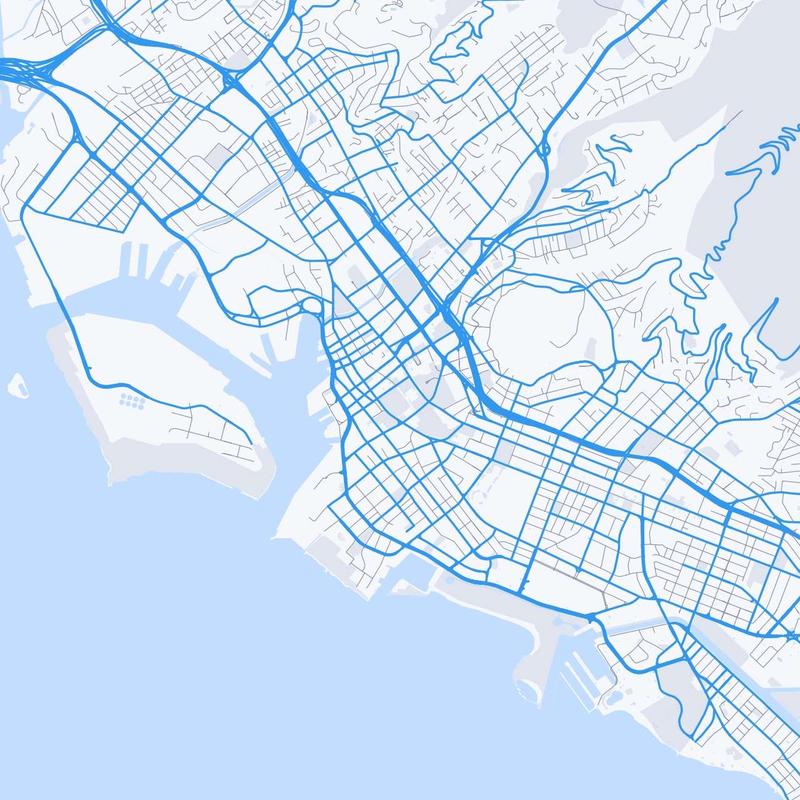 Map of Honolulu