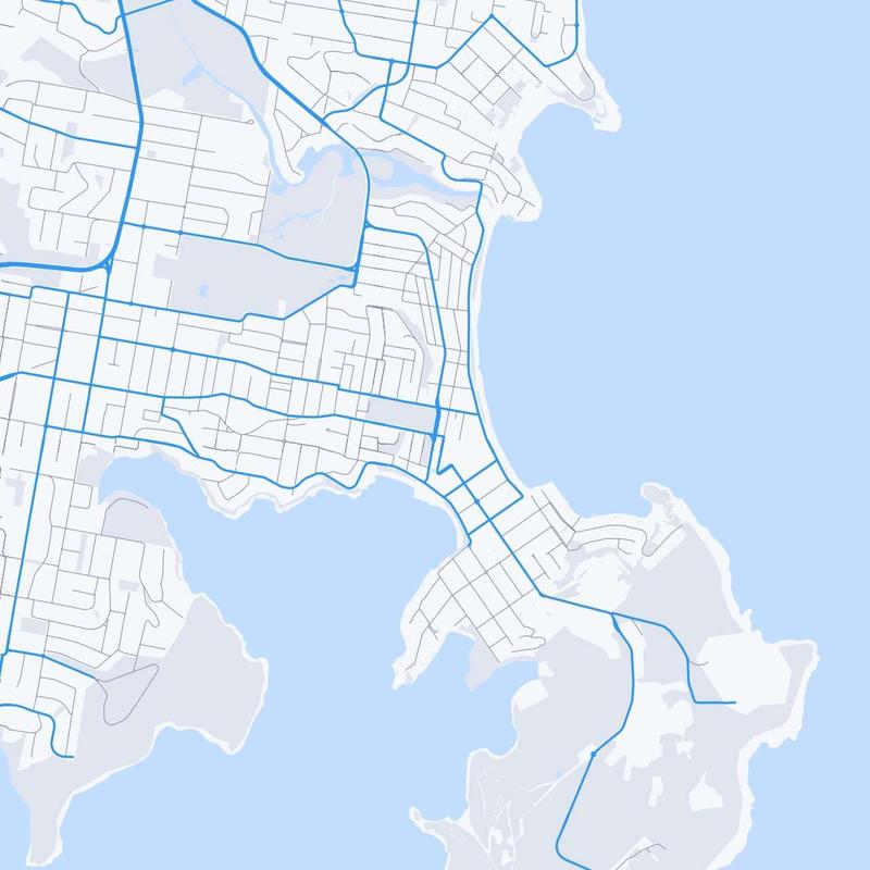 Map of Manly