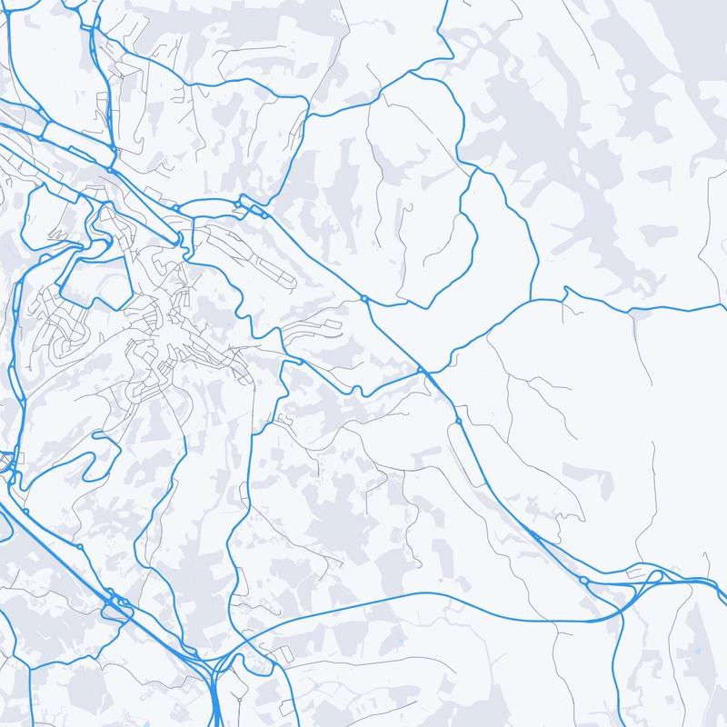 Map of Siena