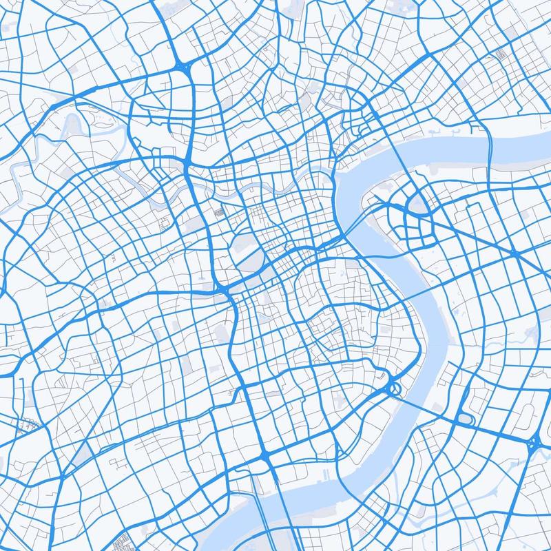 Map of Shanghai