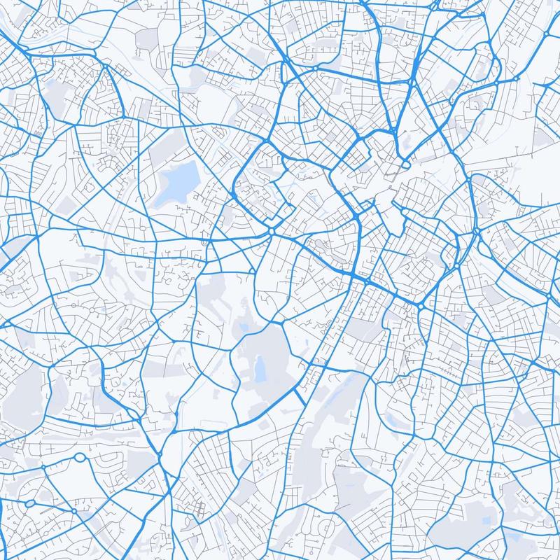 Map of Birmingham
