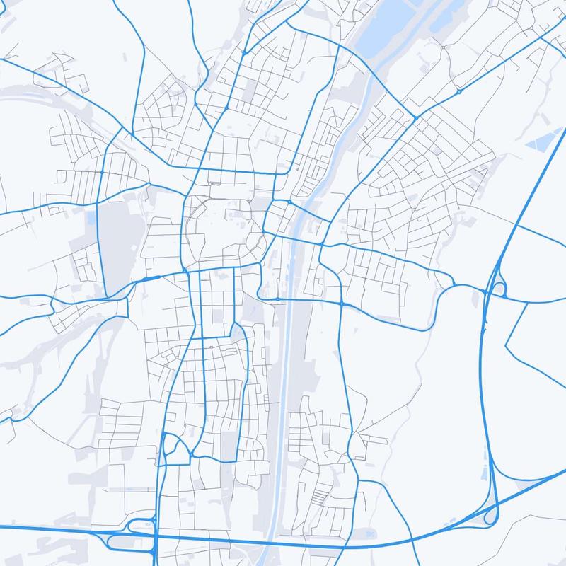 Map of St. Polten