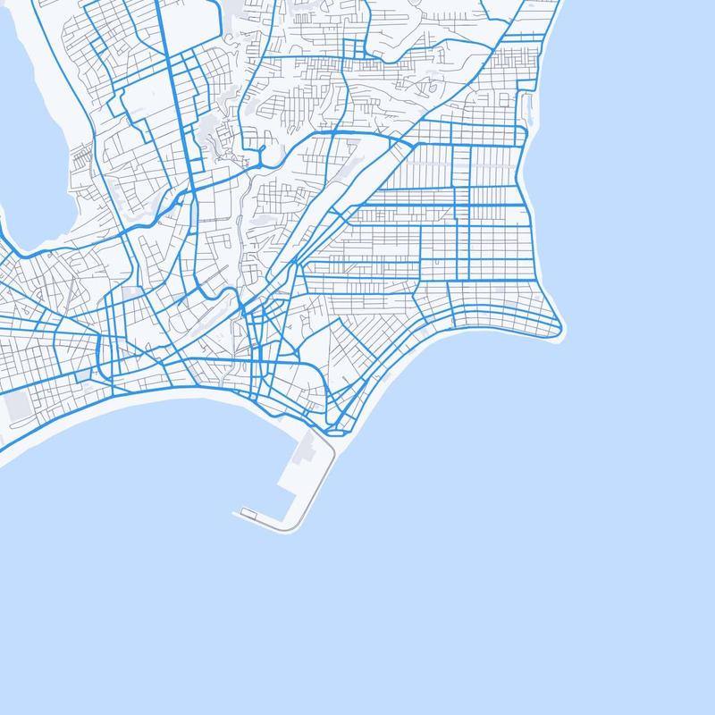 Map of Maceio