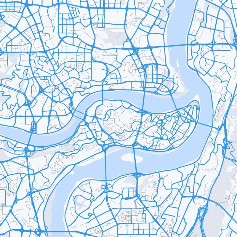 Map of Chongqing
