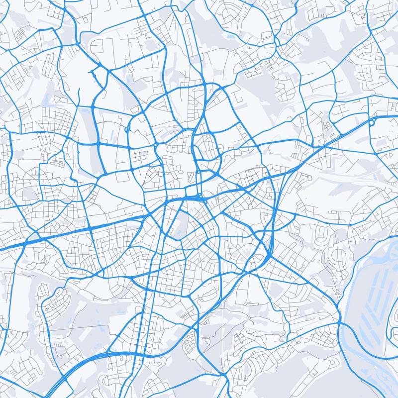 Map of Essen