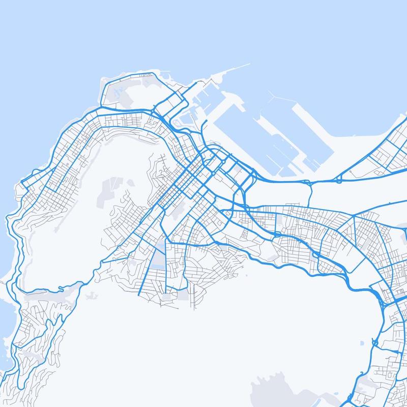 Map of Cape Town