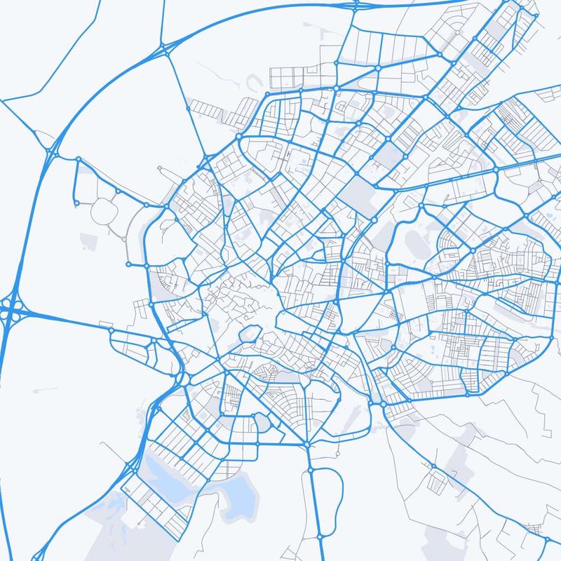 Map of Jerez