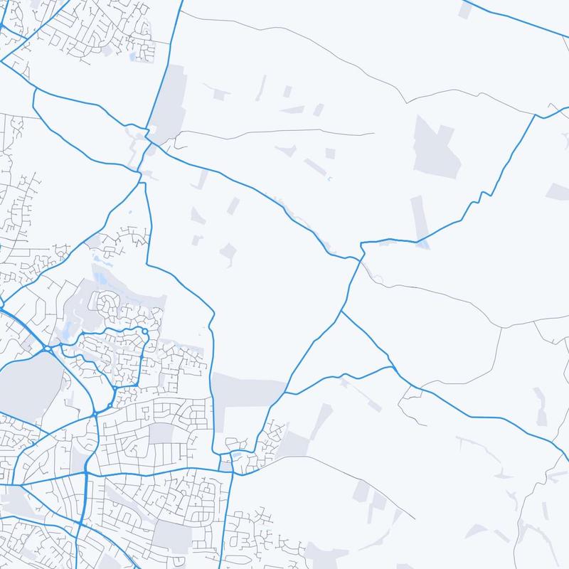 Map of Leicester