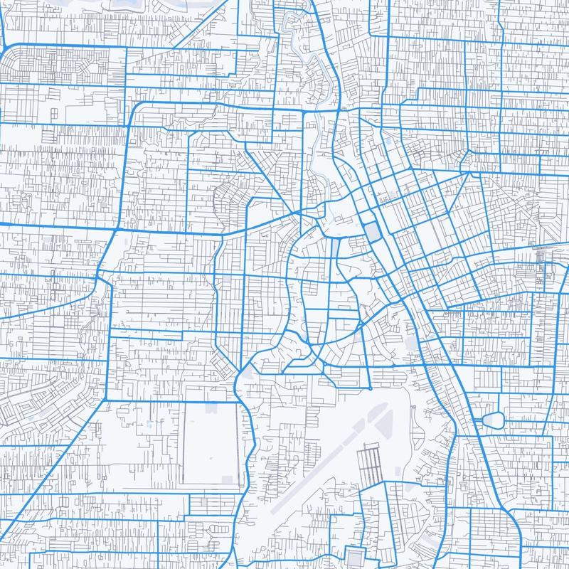 Map of Medan