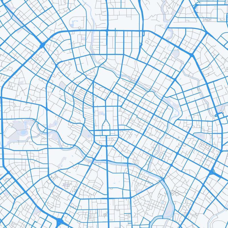 Map of Chengdu