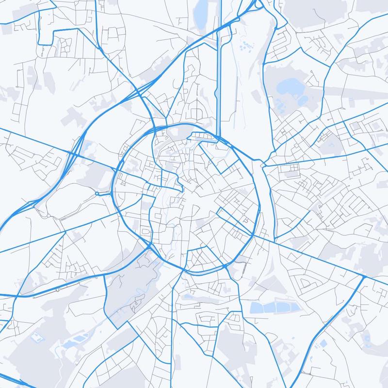 Map of Leuven