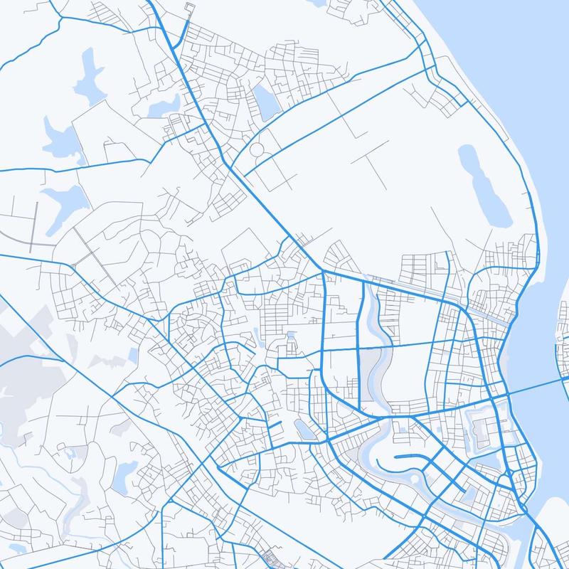 Map of Dong Hoi