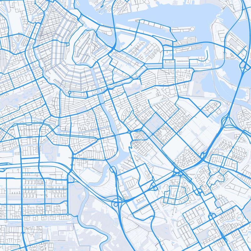 Map of Amsterdam