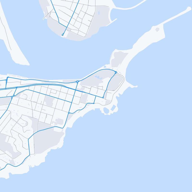 Map of Newcastle East