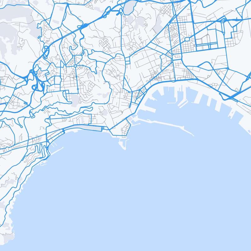 Map of Naples
