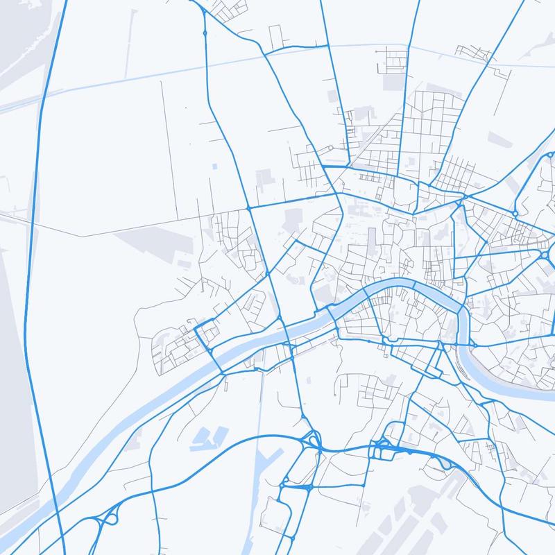 Map of Pisa