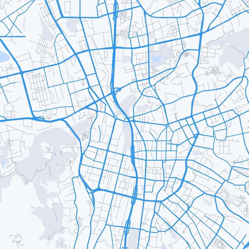 Map of Urumqi