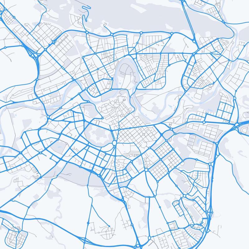 Map of Pamplona